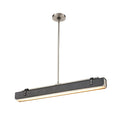 Valise 31-in Pendant — Aged Nickel/Tuxedo Leather