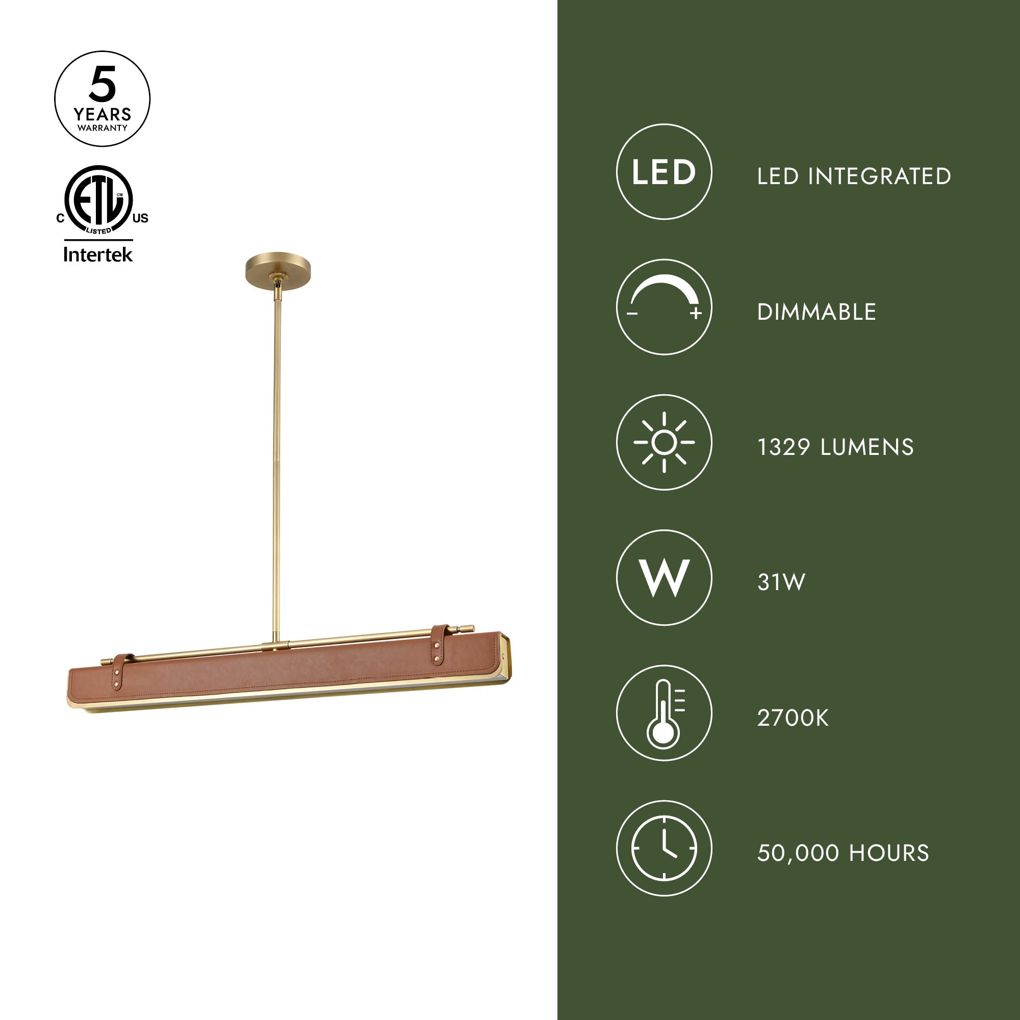 Valise 31-in Pendant