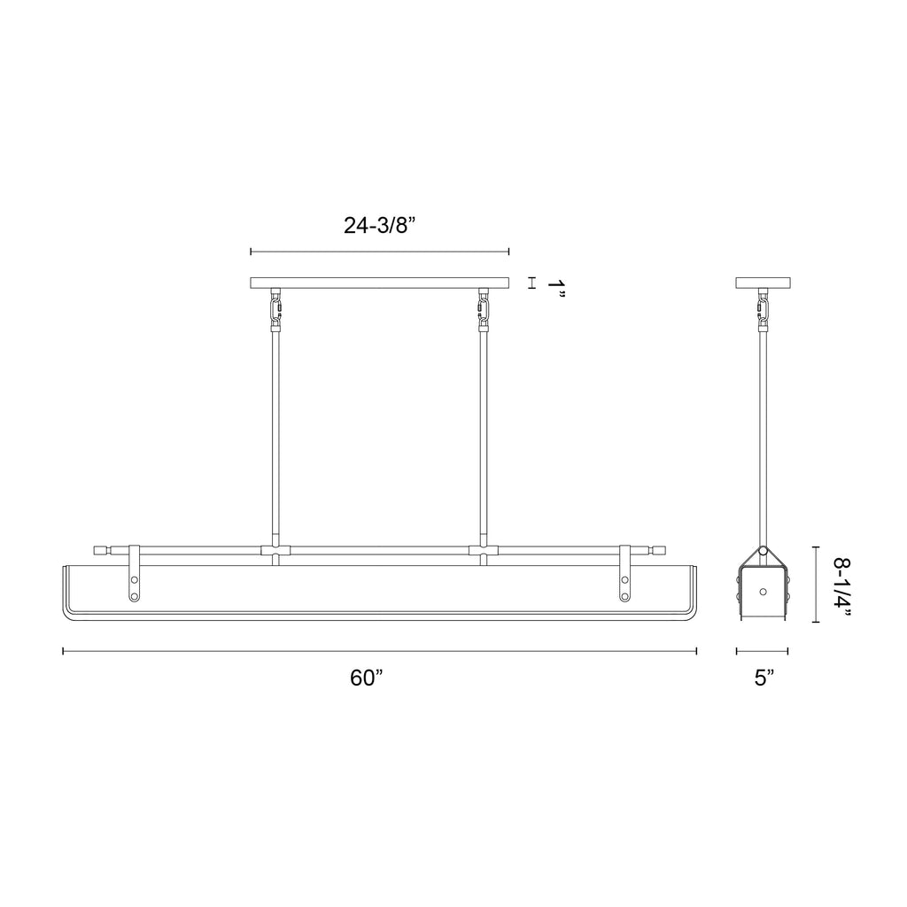 Valise 60-in Pendant