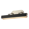 Valise Picture 20-in Wall/Picture Light — Aged Nickel/Tuxedo Leather