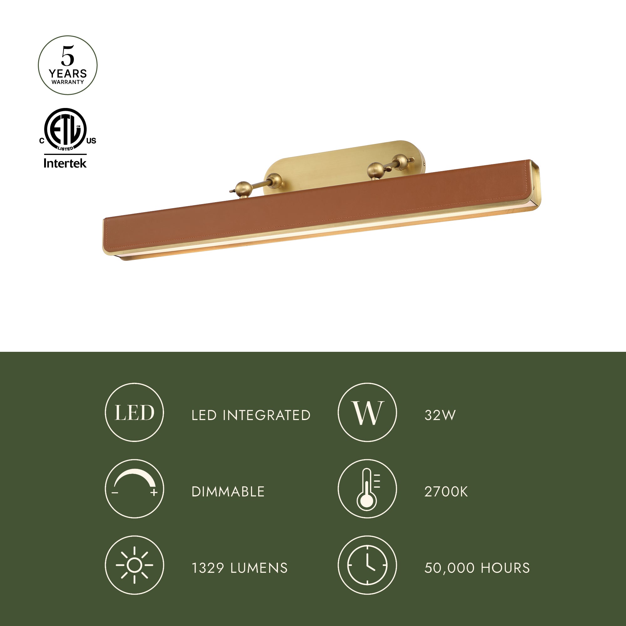 Valise Picture 32-in Wall/Picture Light