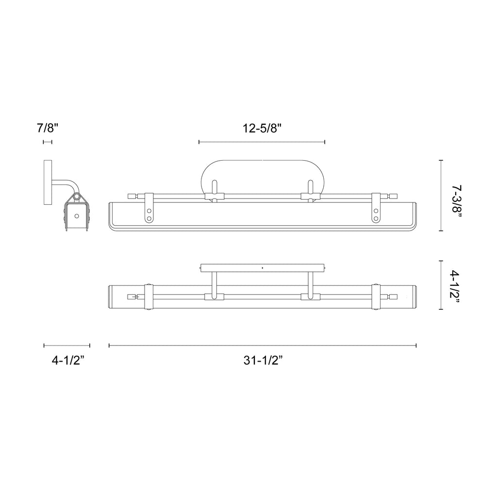 Valise 32-in Wall/Vanity Light