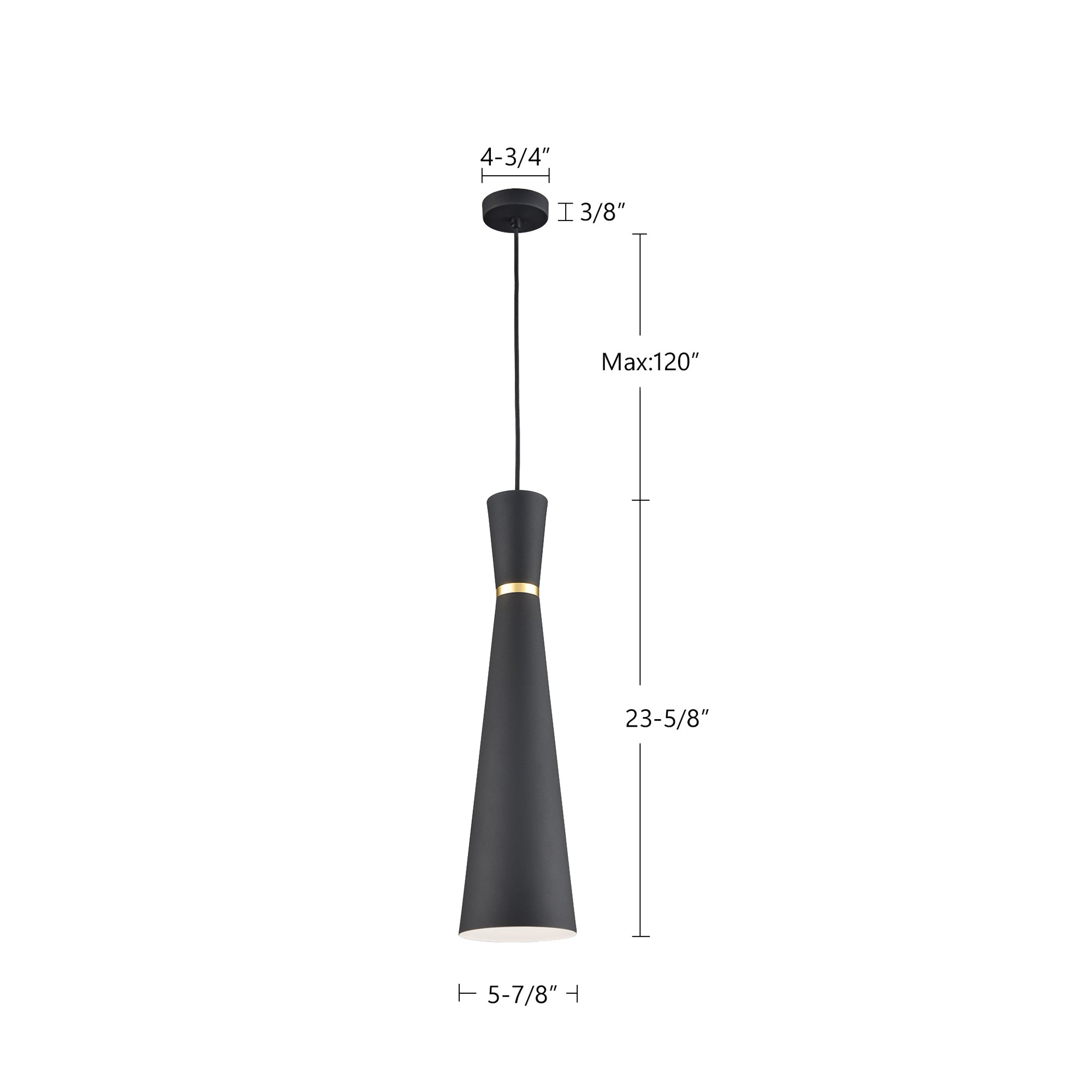 Vanderbilt 6-in Pendant