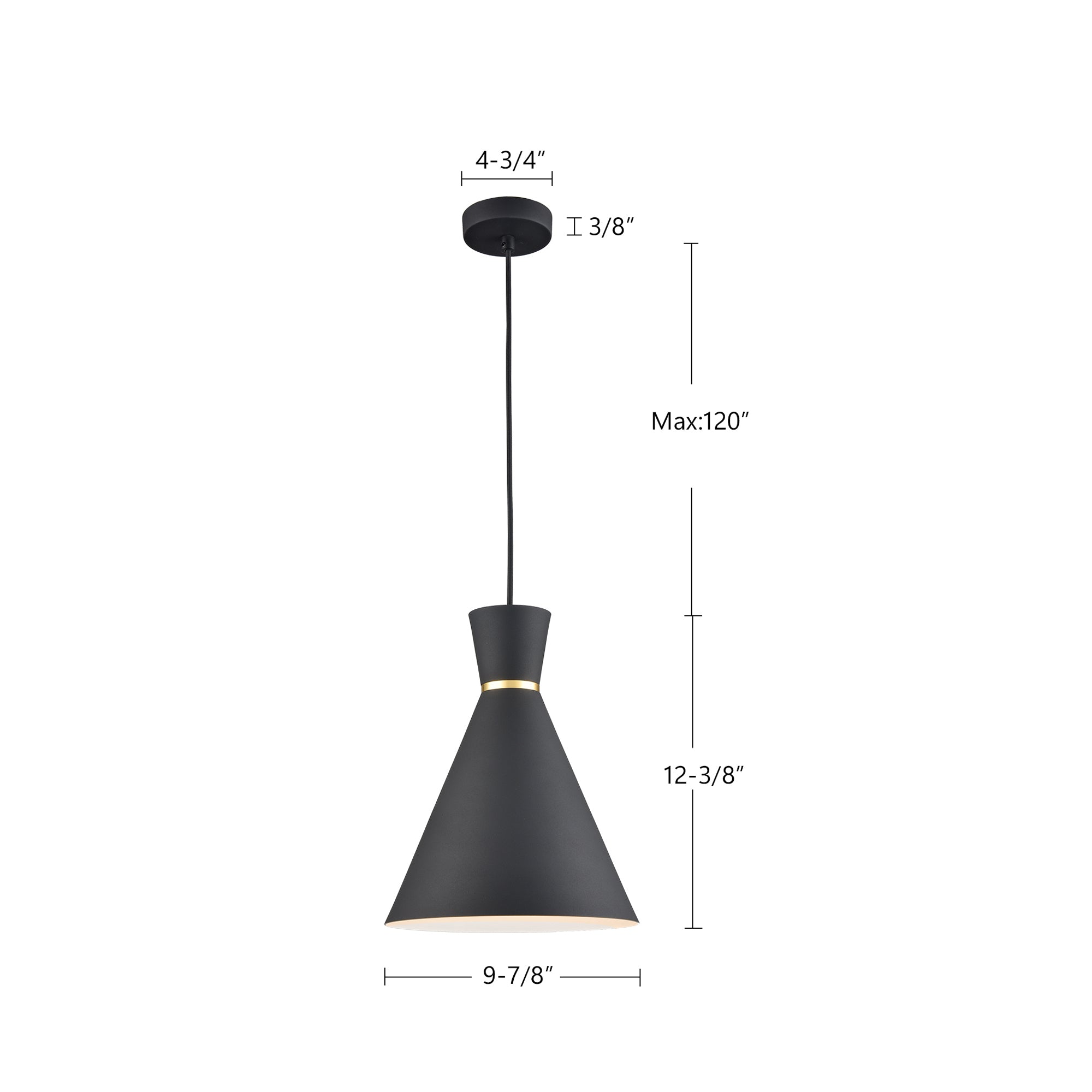 Vanderbilt 10-in Pendant