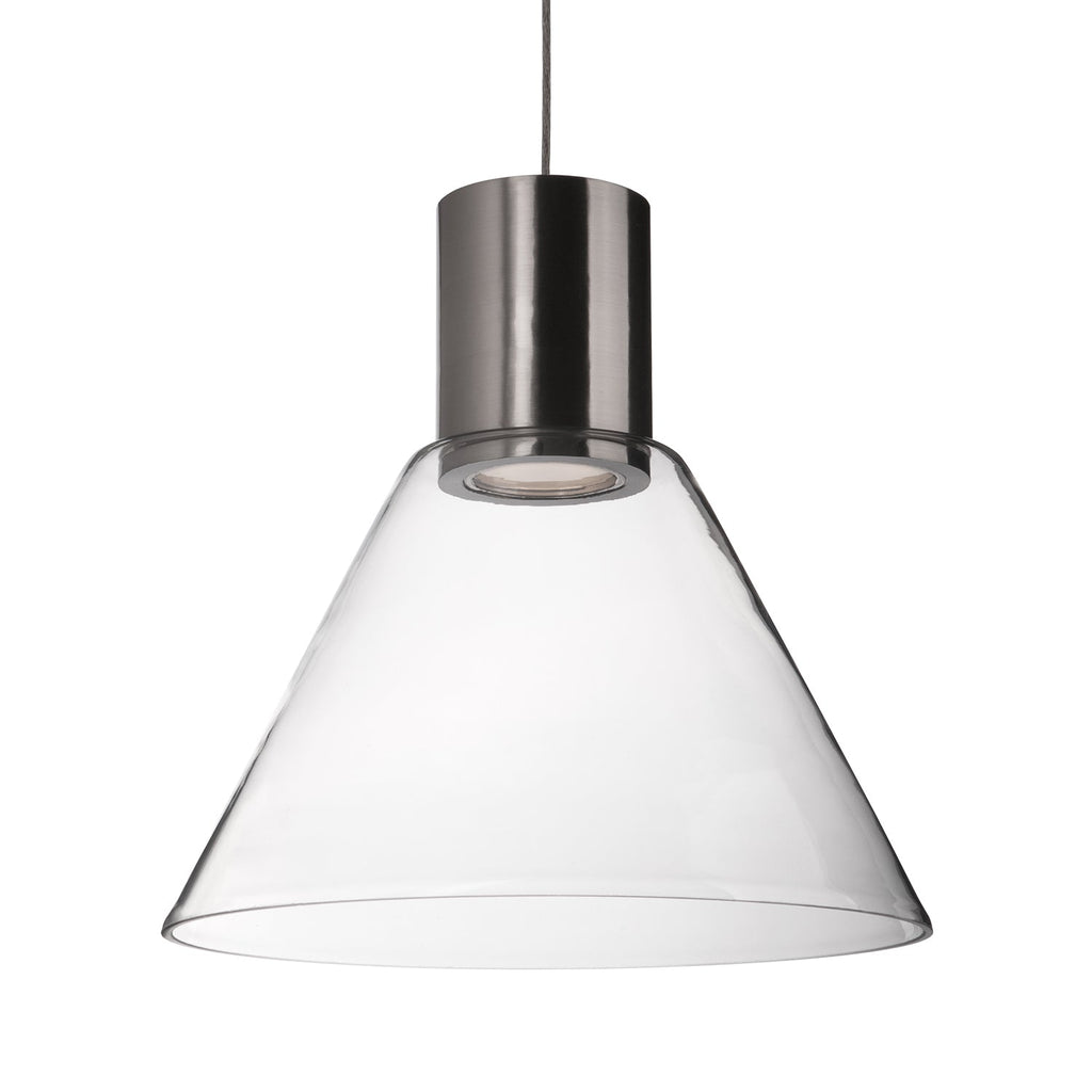 Vanier 11-in Pendant — Brushed Nickel