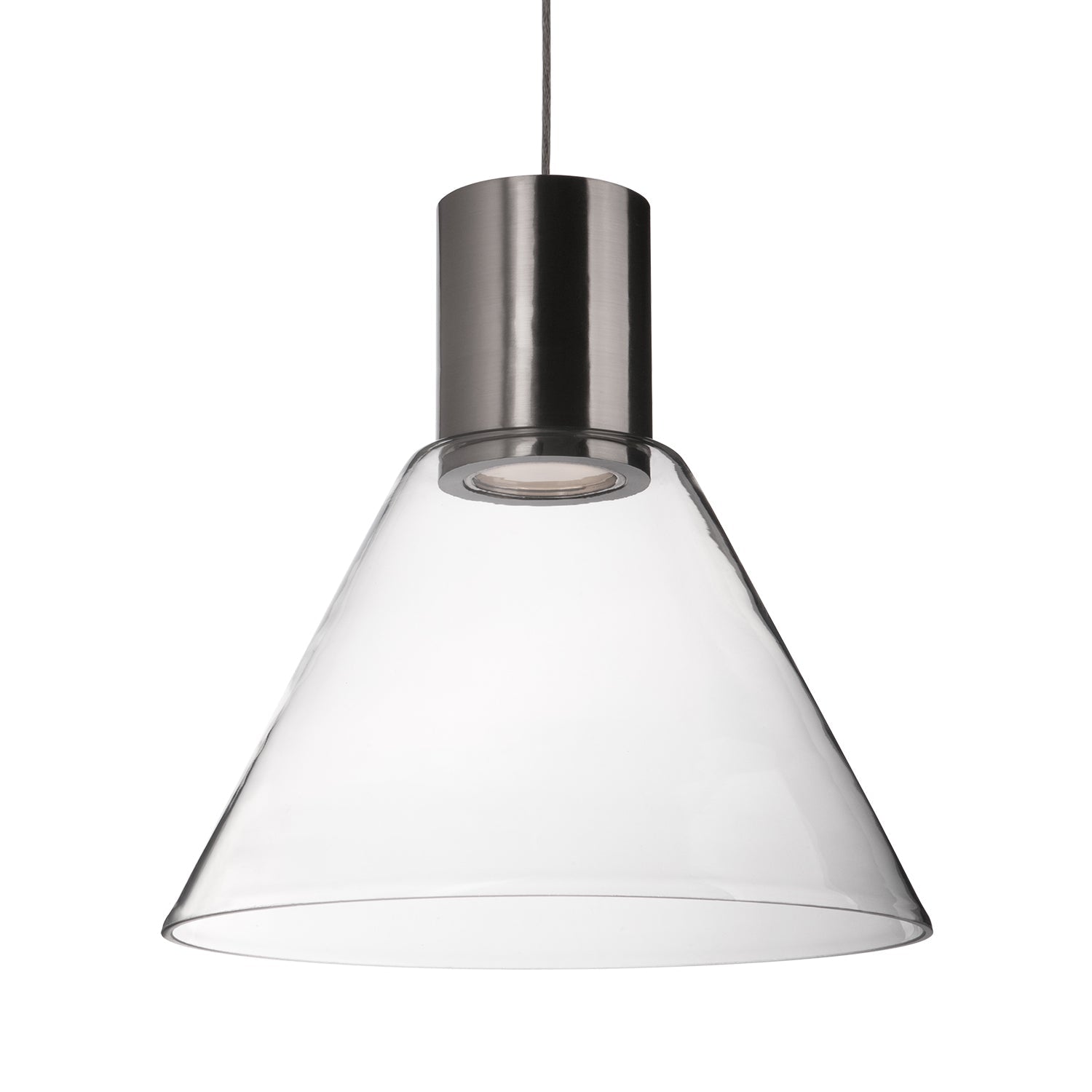 Vanier 11-in Pendant — Brushed Nickel