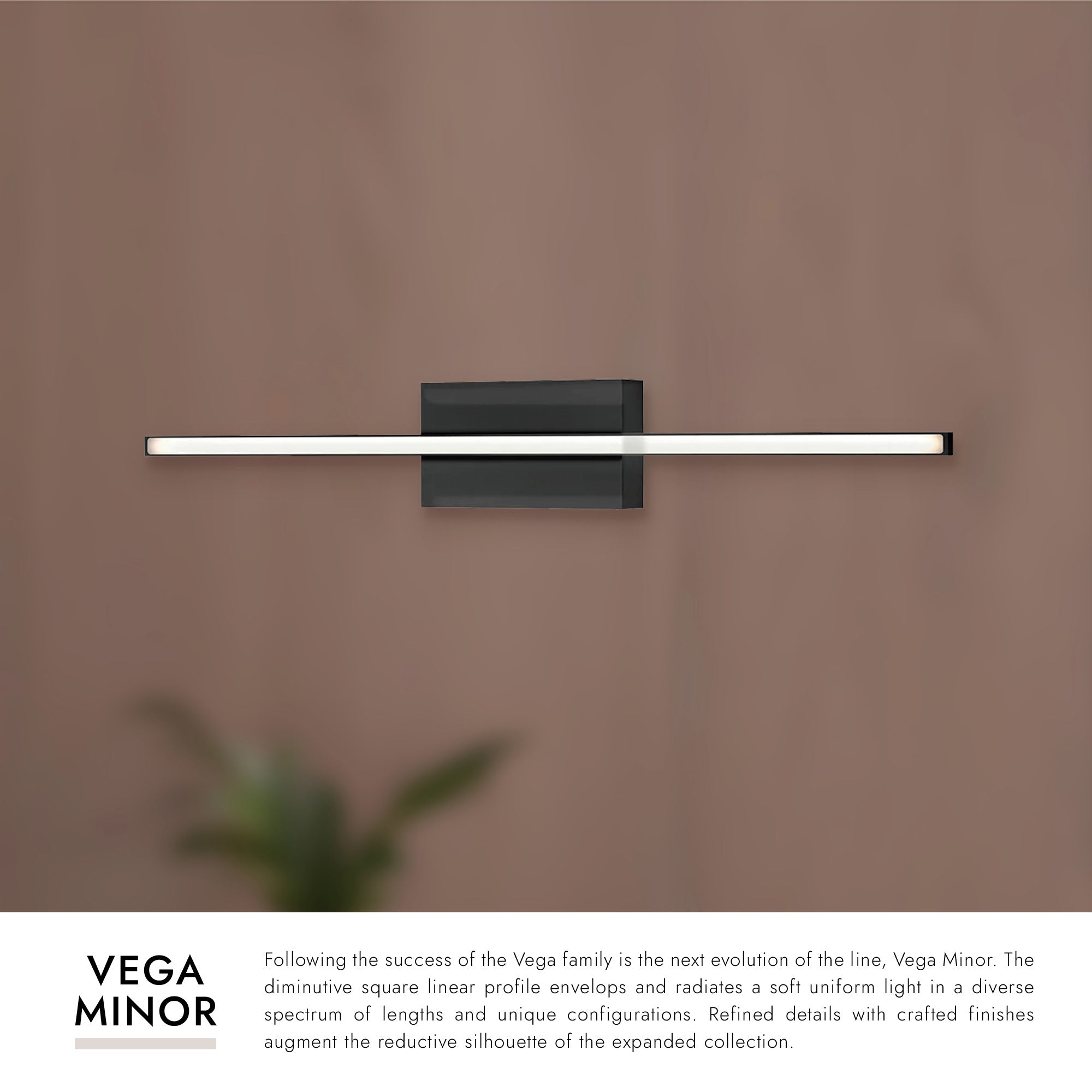 Vega Minor 24-in Wall Sconce