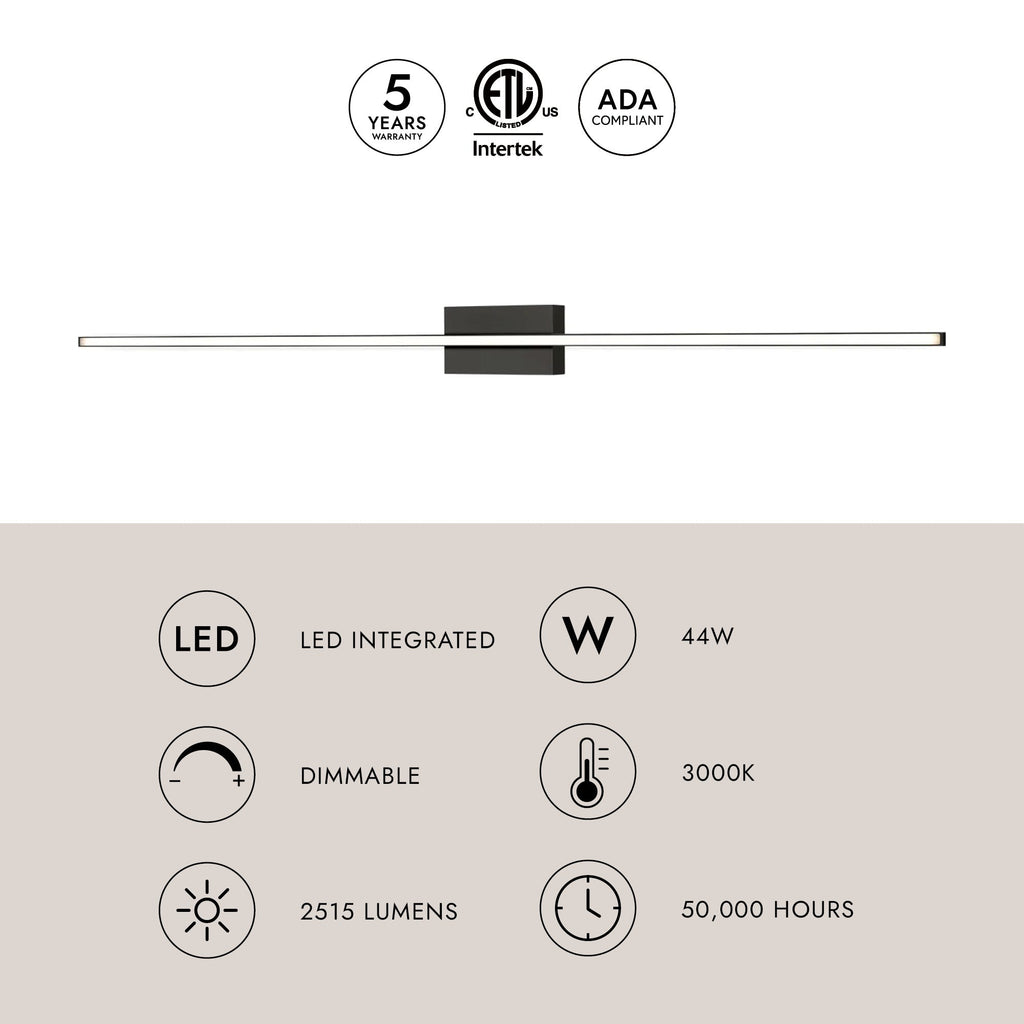 Vega Minor 48-in Wall Sconce