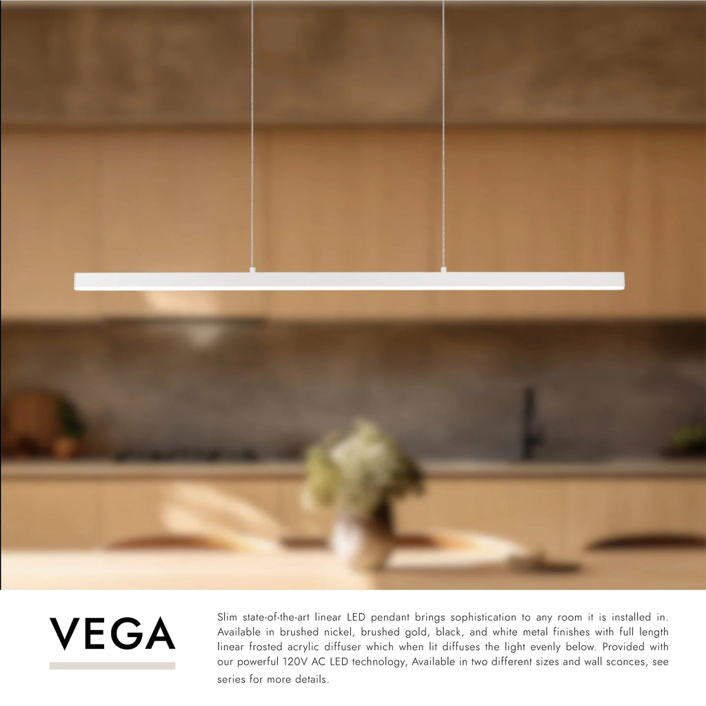 Vega 45-in Linear Pendant
