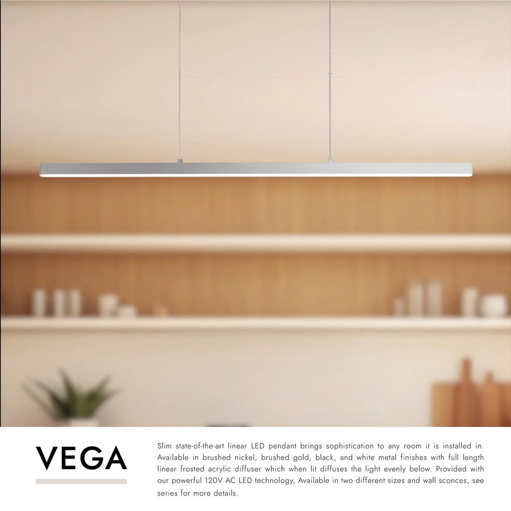 Vega 56-in Linear Pendant