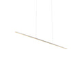 Vega Minor 48-in Linear Pendant — Brushed Nickel [Universal Voltage]
