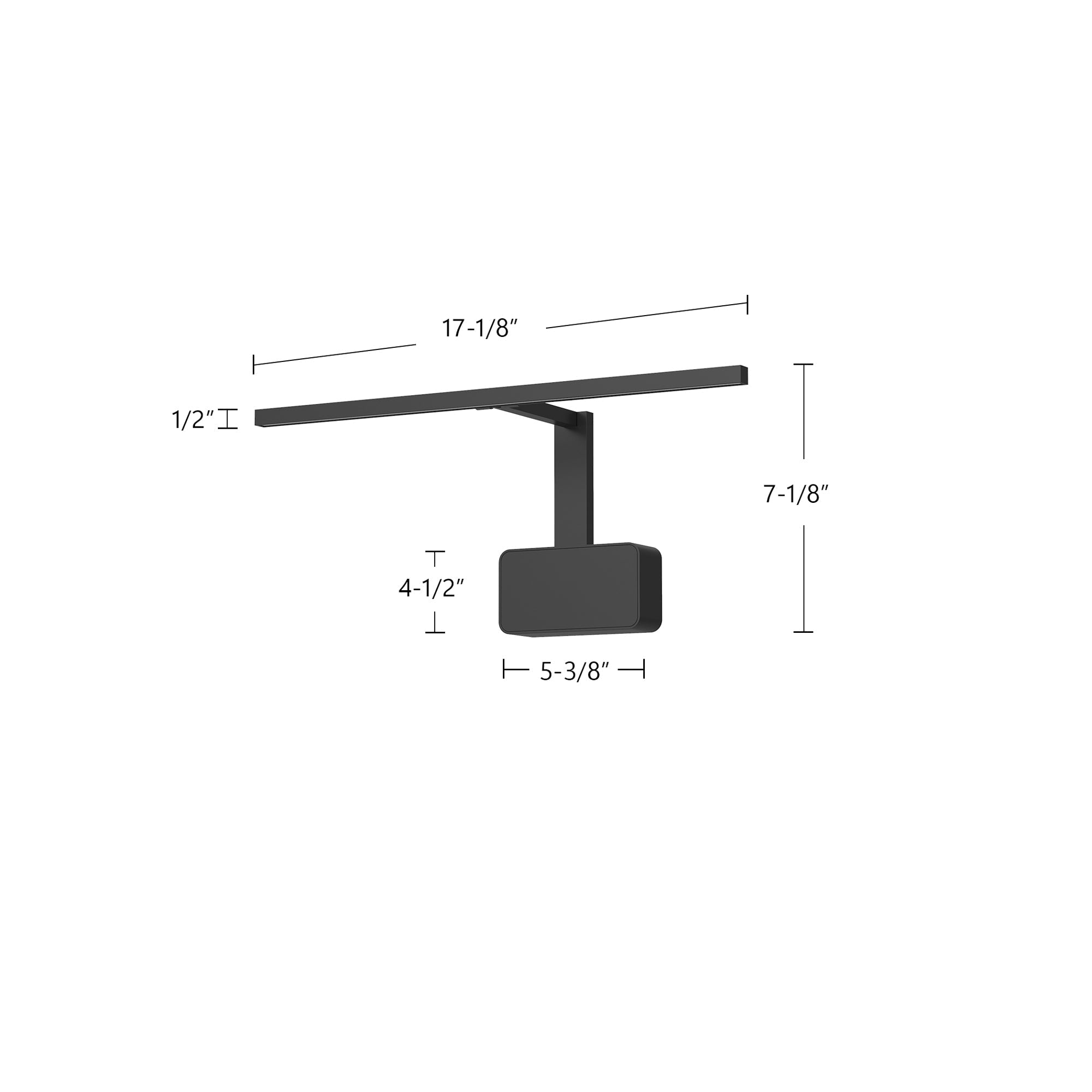 Vega Minor Picture 17-in Wall/Picture Light