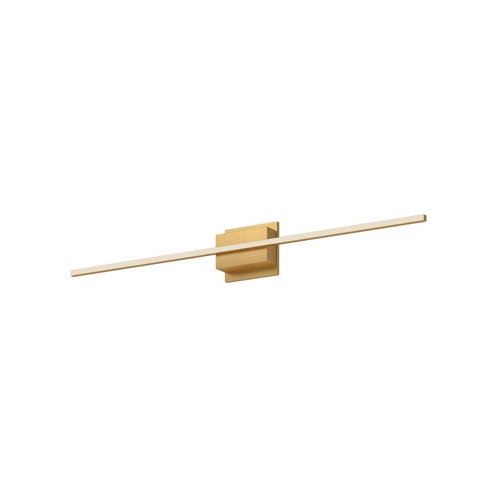 Vega Minor 36-in Wall Sconce — Brushed Gold