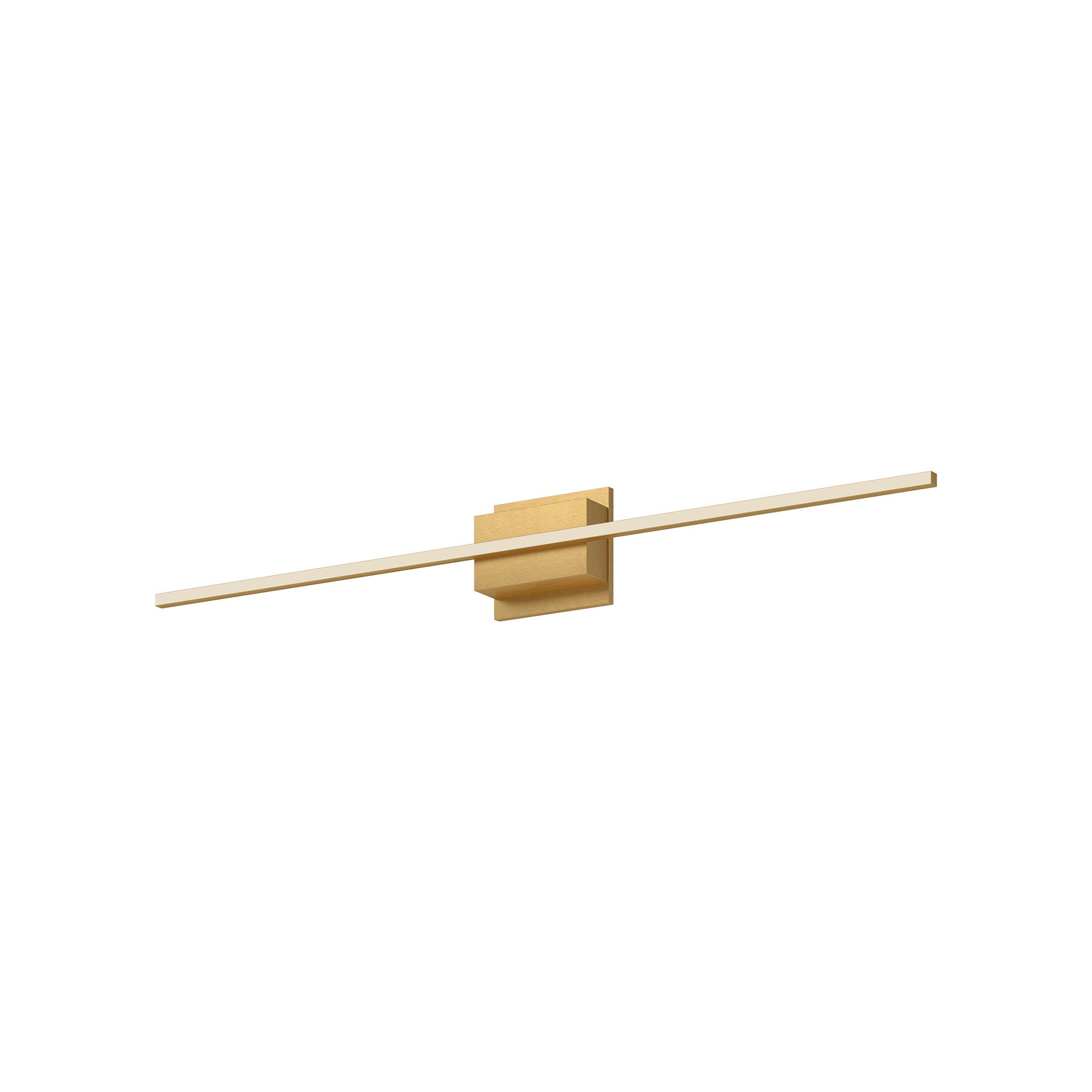 Vega Minor 36-in Wall Sconce — Brushed Gold