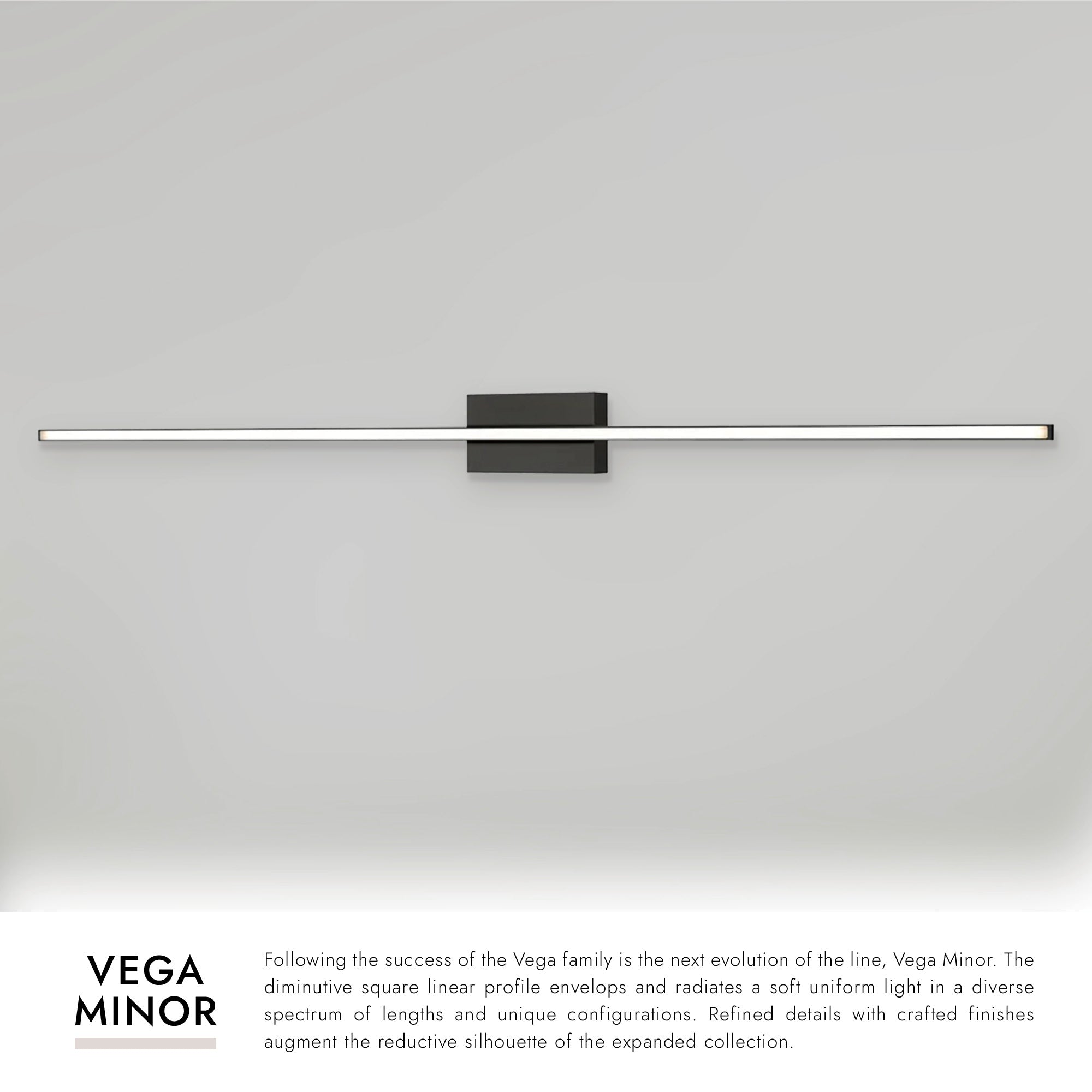 Vega Minor 48-in Wall Sconce