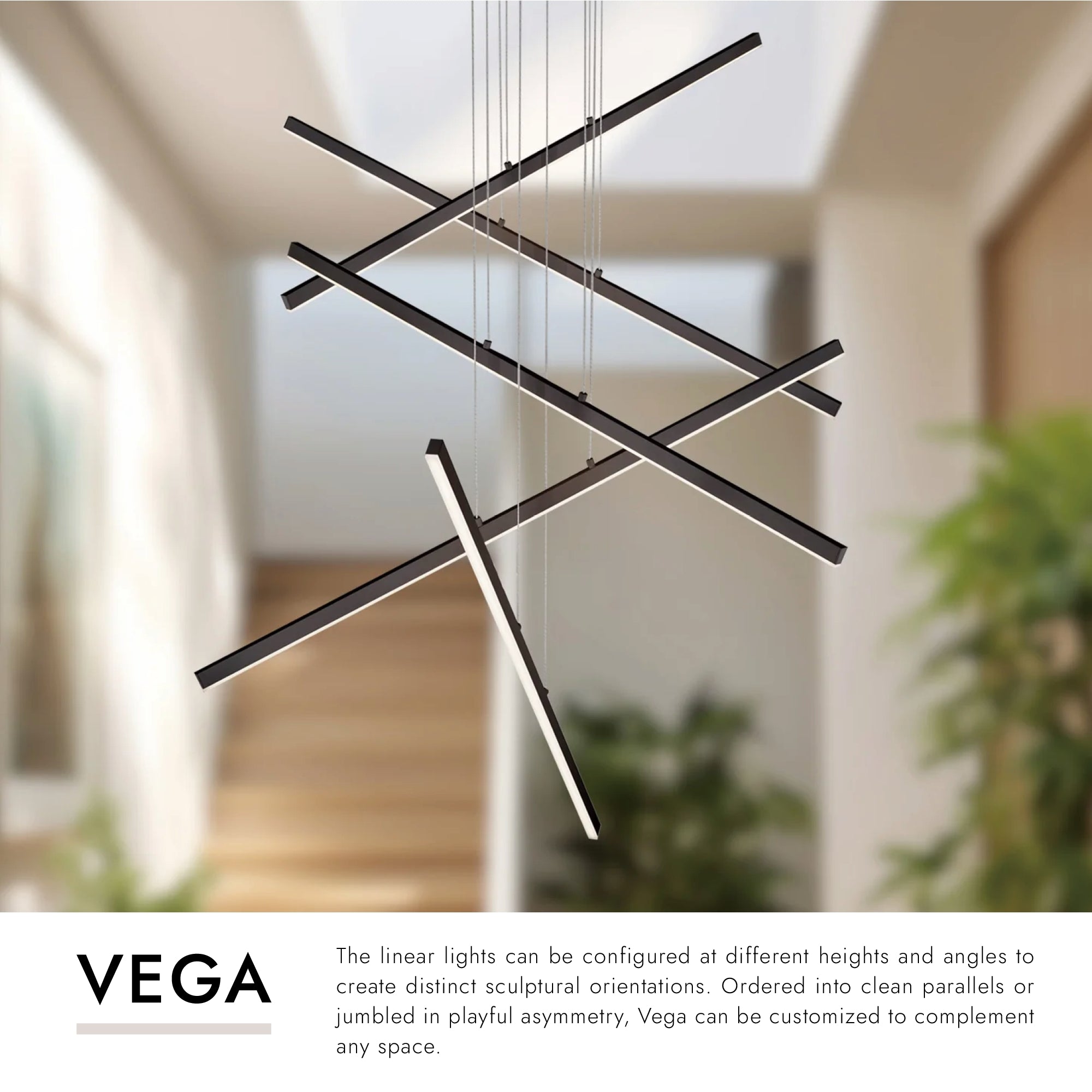 Vega 5 Head Multi Pendant