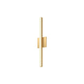 Vega 24-in Wall Sconce — Brushed Gold