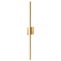 Vega 36-in Wall Sconce — Brushed Gold