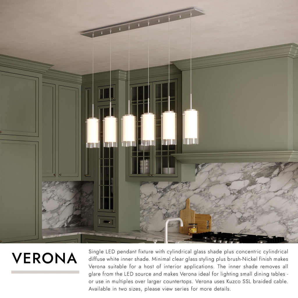 Verona 4-in 6 Head Multi Pendant