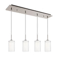 Verona 4-in 4 Head Multi Pendant — Brushed Nickel