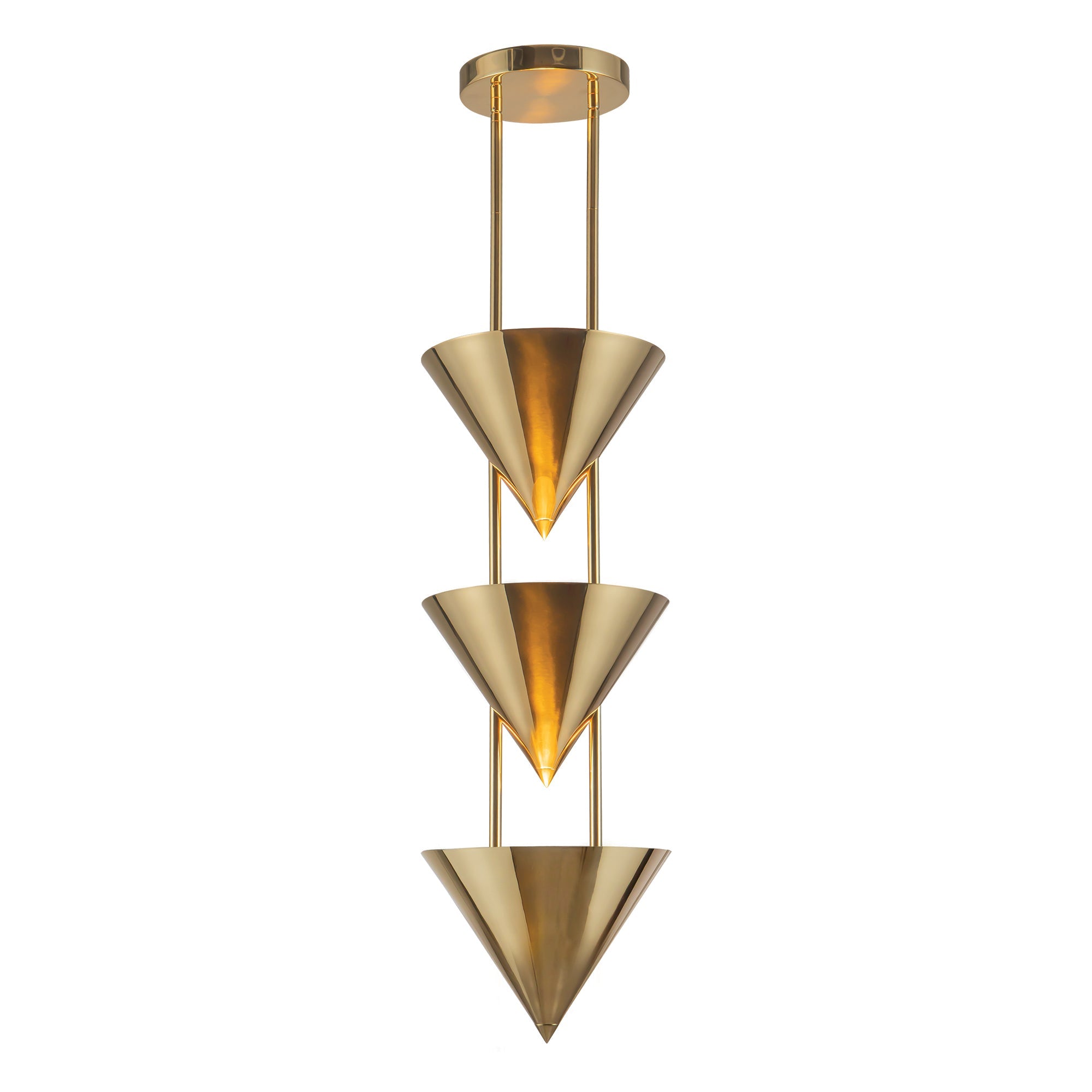 Versus 28-in Pendant — Patina Brass