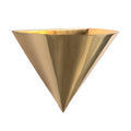 Versus 8-in Wall Sconce — Patina Brass