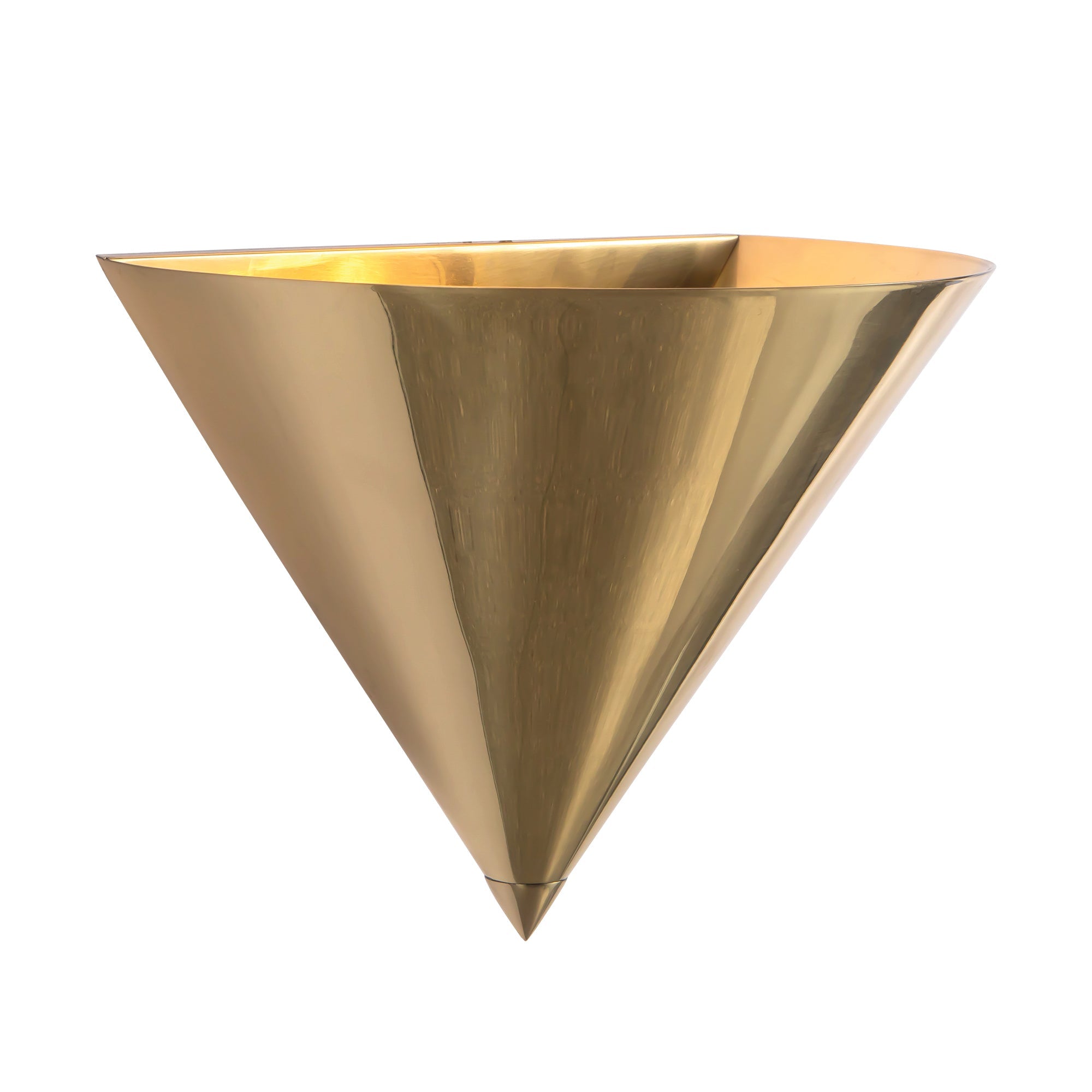 Versus 8-in Wall Sconce — Patina Brass