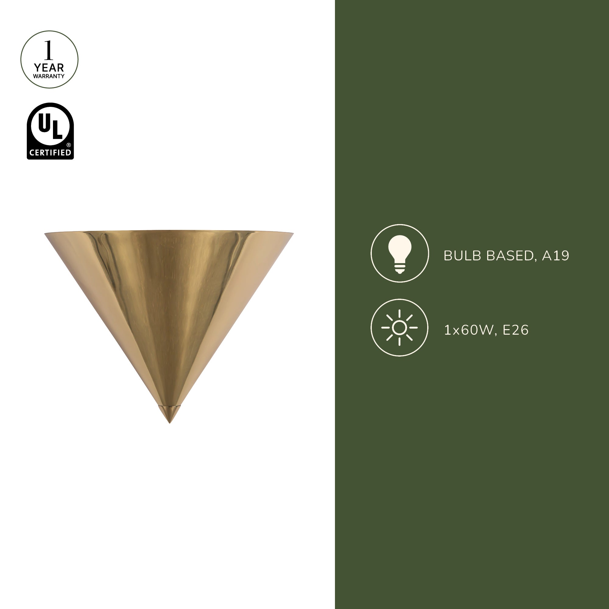 Versus 8-in Wall Sconce