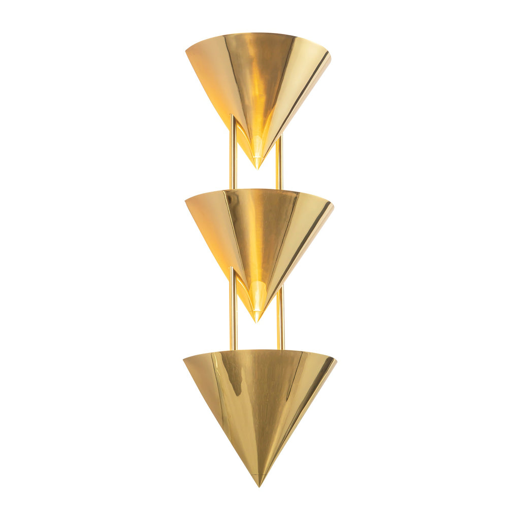 Versus 28-in Wall Sconce — Patina Brass