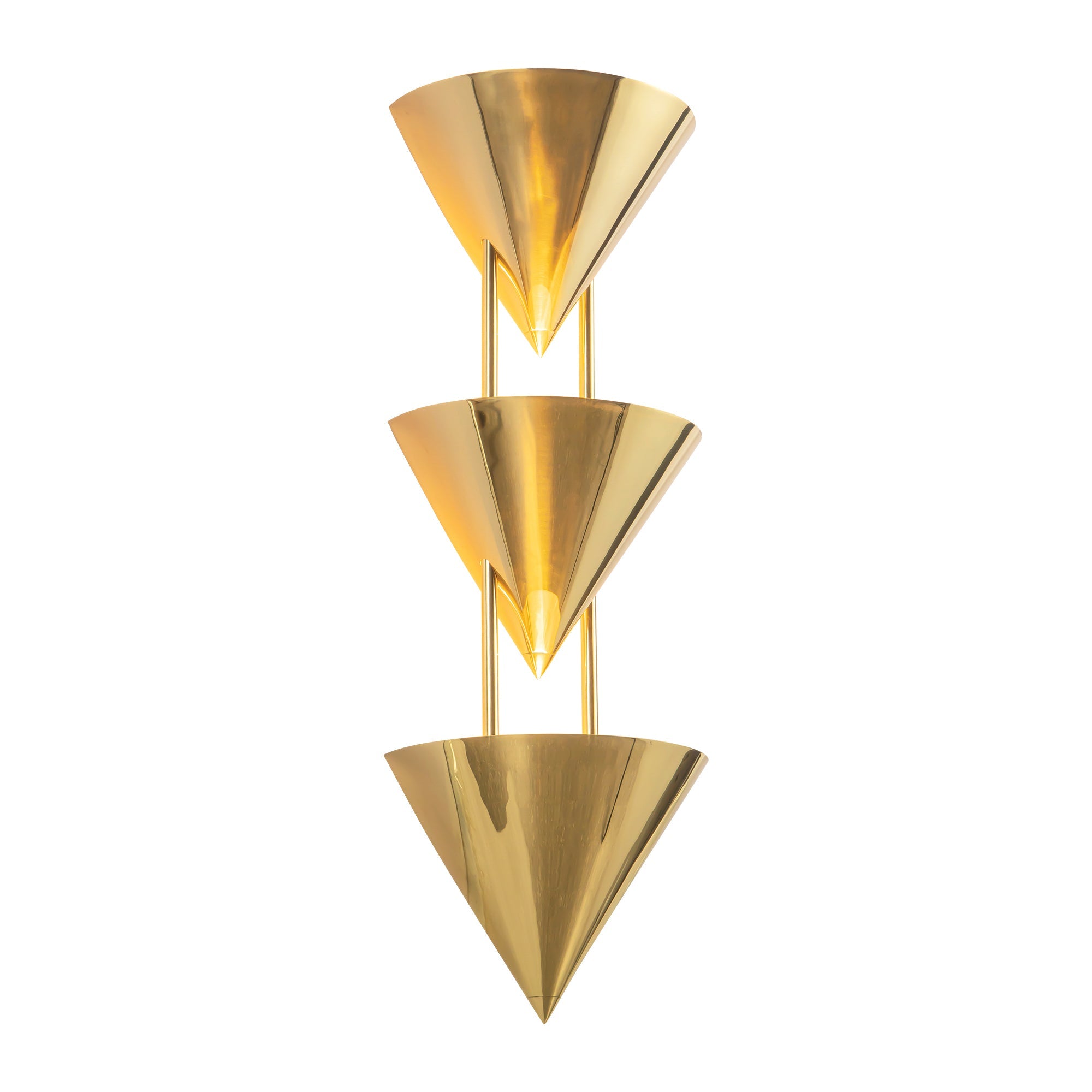 Versus 28-in Wall Sconce — Patina Brass