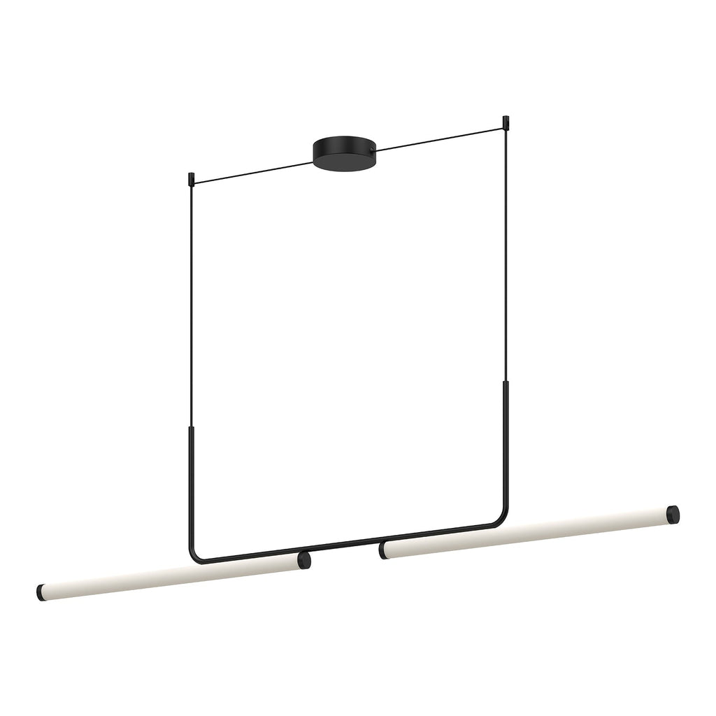 Vesper 73-in Linear Pendant — Black