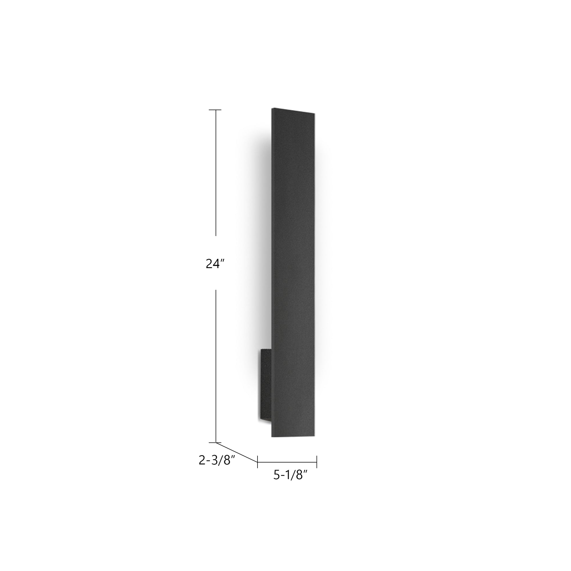 Vesta 24-in All-terior Wall Light