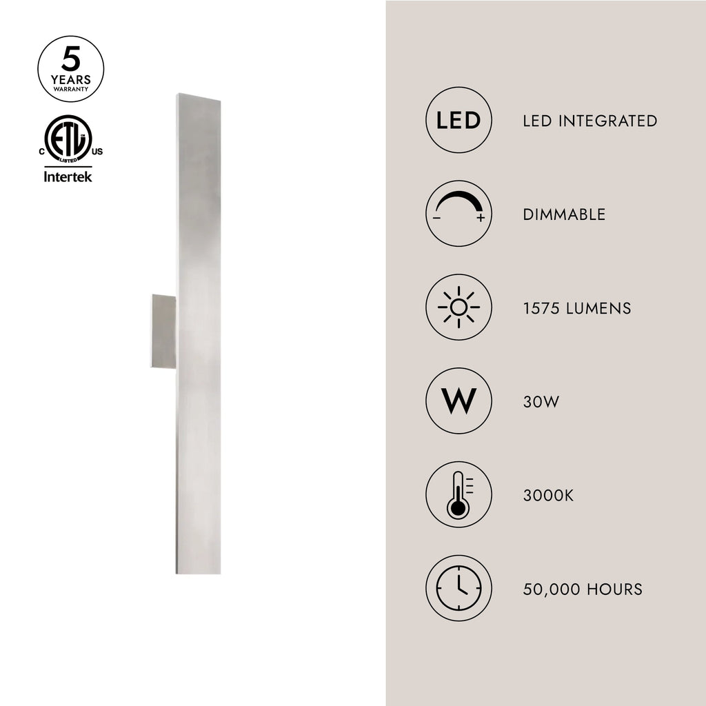 Vesta 28-in All-terior Wall Light