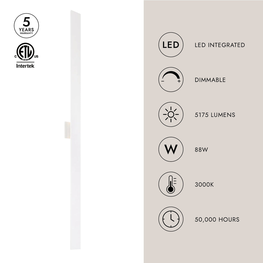 Vesta 72-in All-terior Wall Light