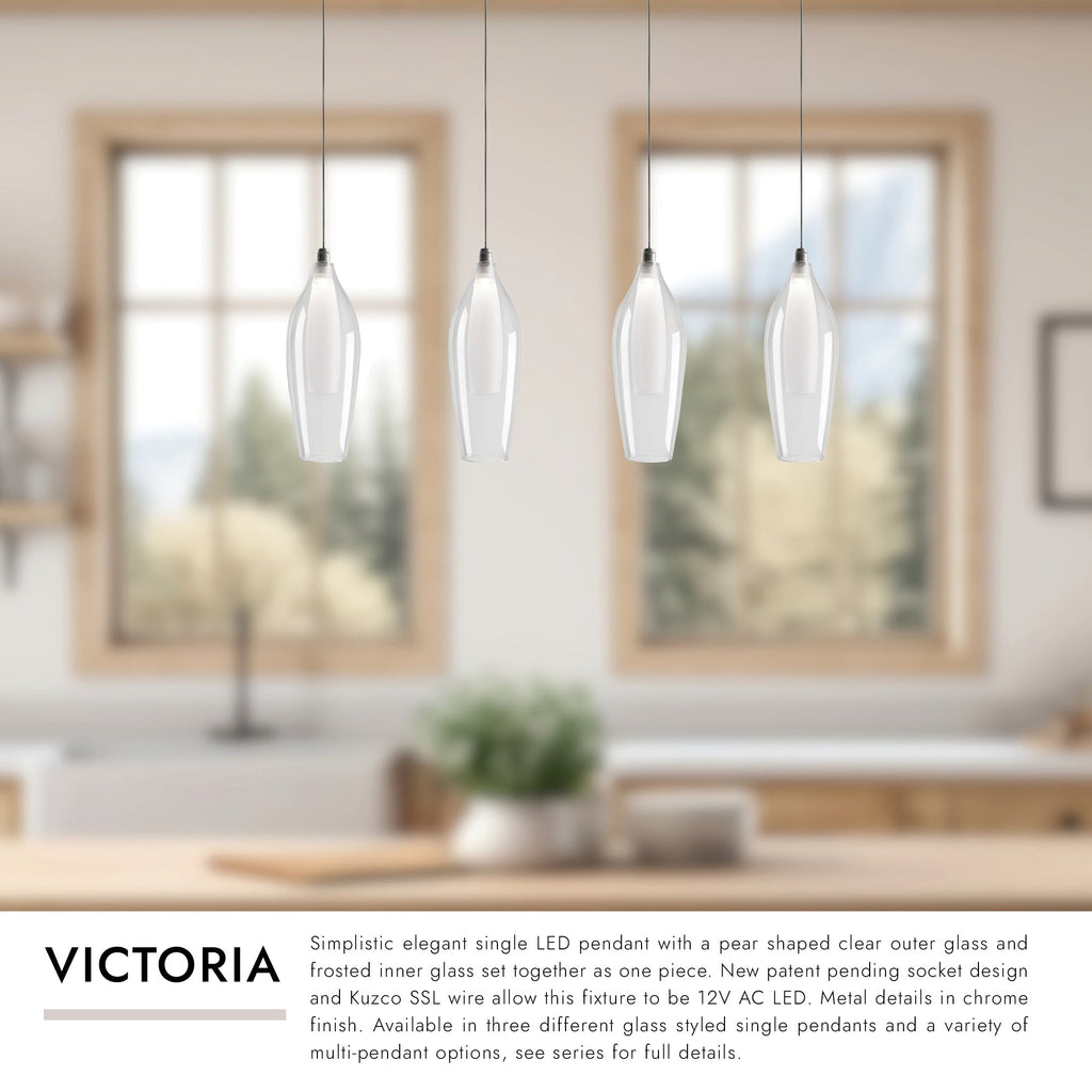 Victoria 4-in 4 Head Multi Pendant