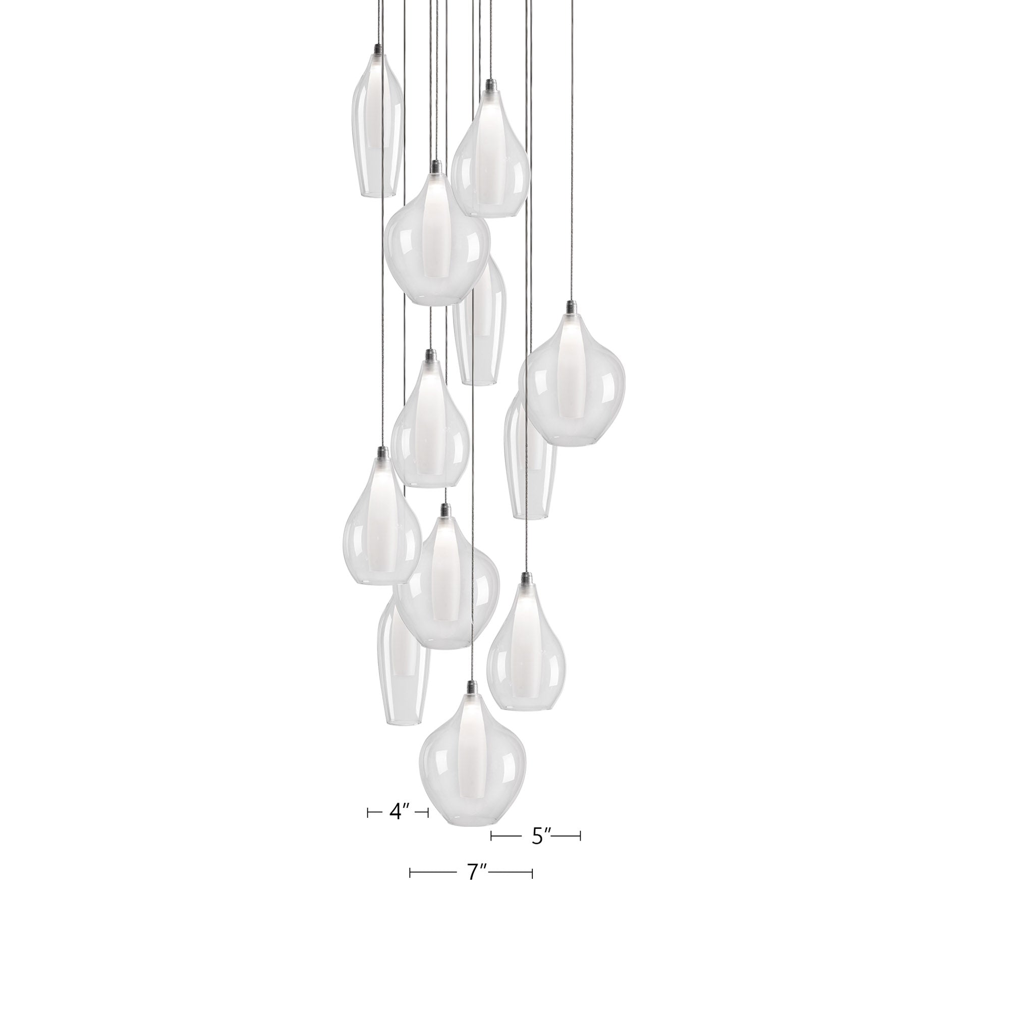 Victoria 12 Head Multi Pendant