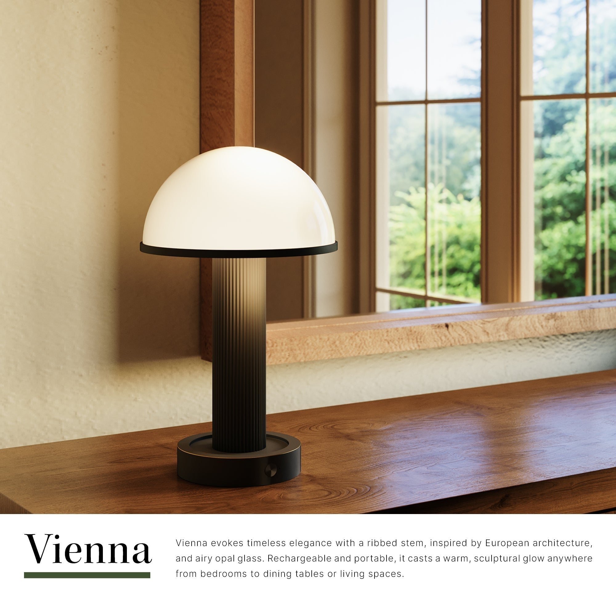 Vienna 5-in Table Lamp
