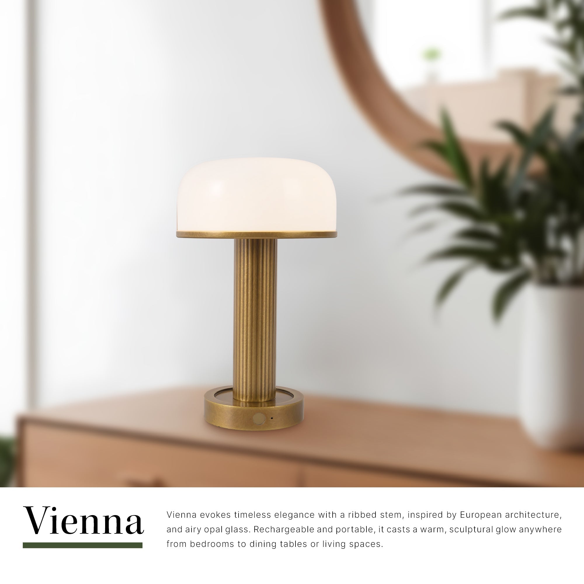 Vienna 6-in Table Lamp