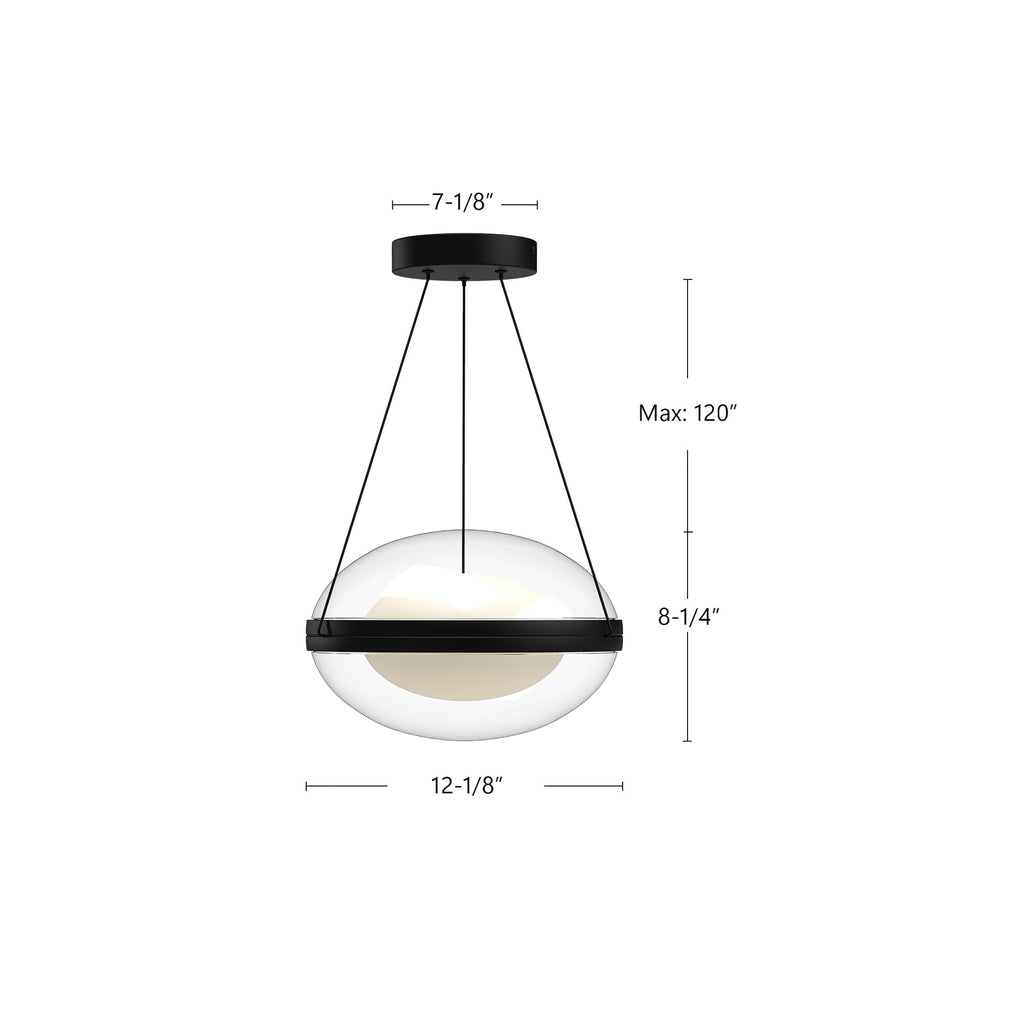 Virgo 12-in Pendant
