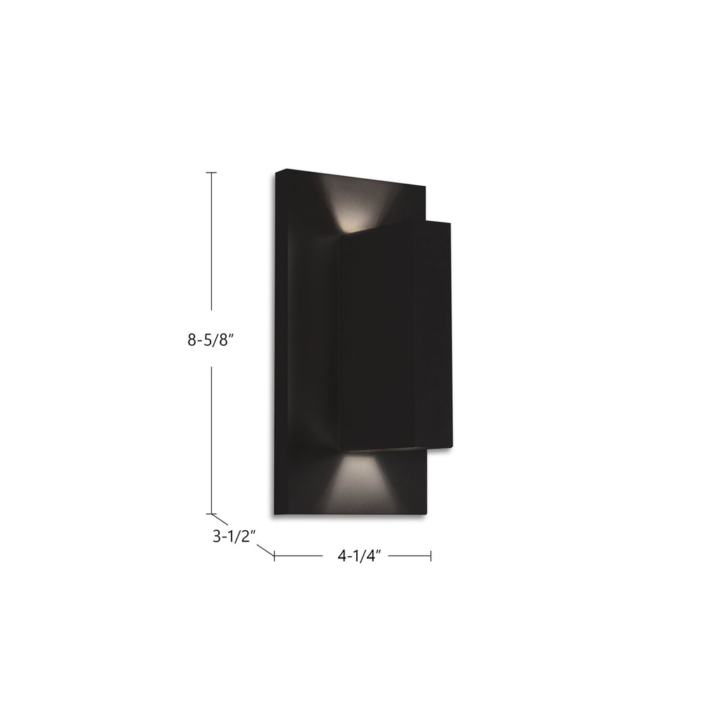 Vista 9-in Exterior Wall Sconce