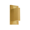 Vista 9-in Wall Sconce — Brushed Gold