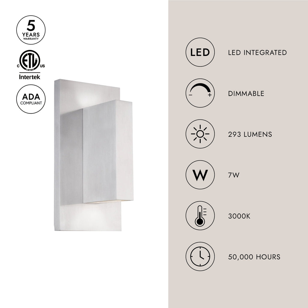 Vista 9-in Wall Sconce