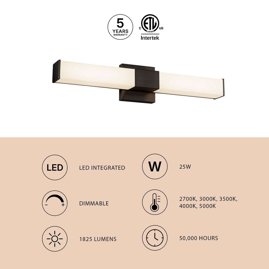 Vivi 24-in Wall/Vanity Light