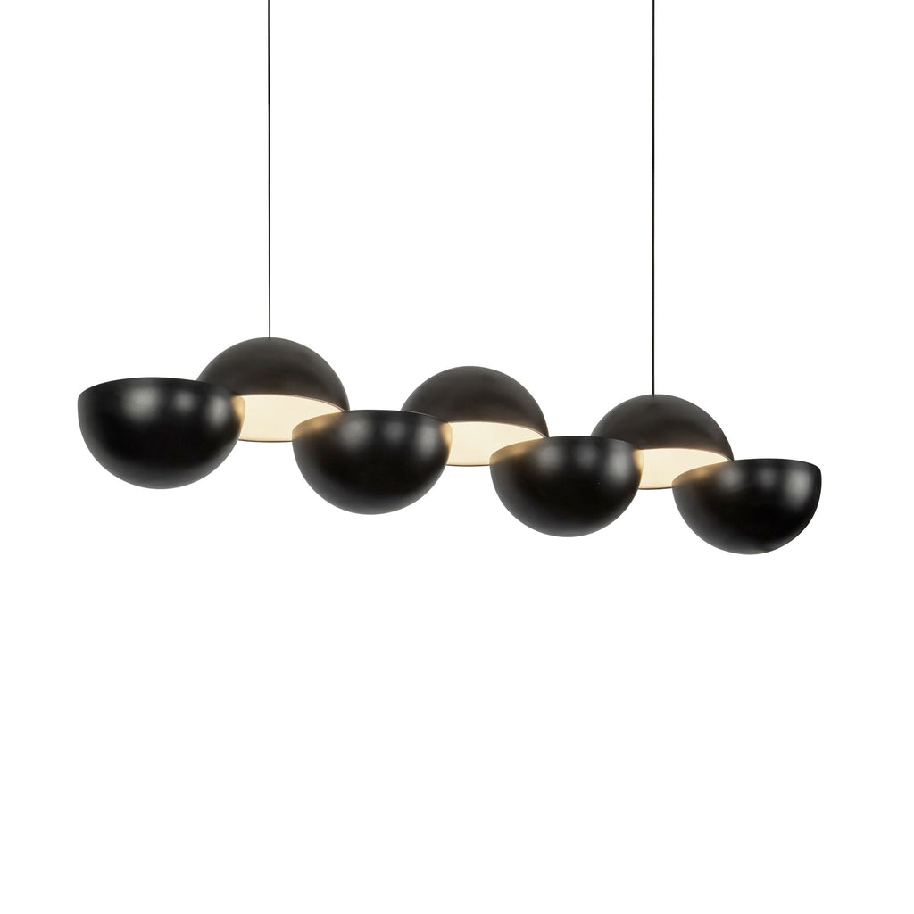 Void 41-in Linear Pendant — Black