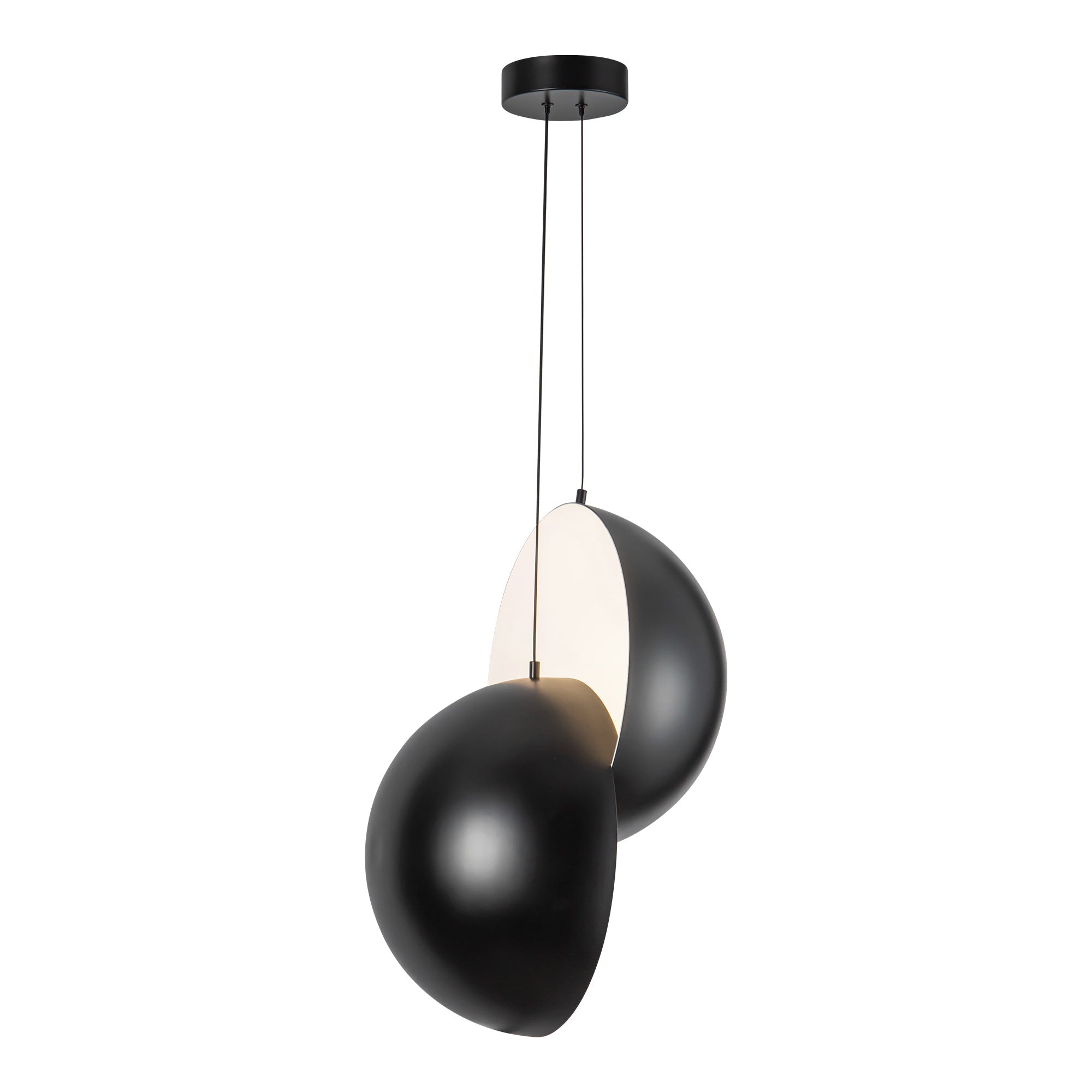 Void 24-in Pendant — Black