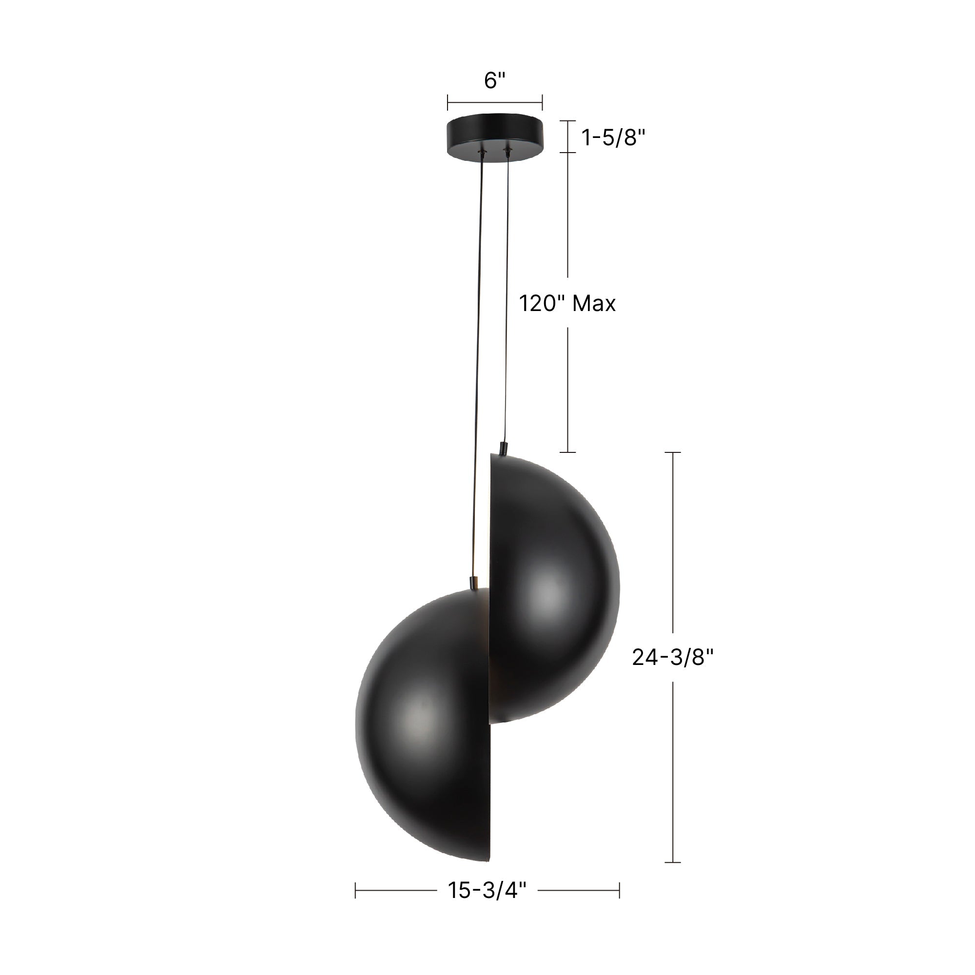 Void 24-in Pendant