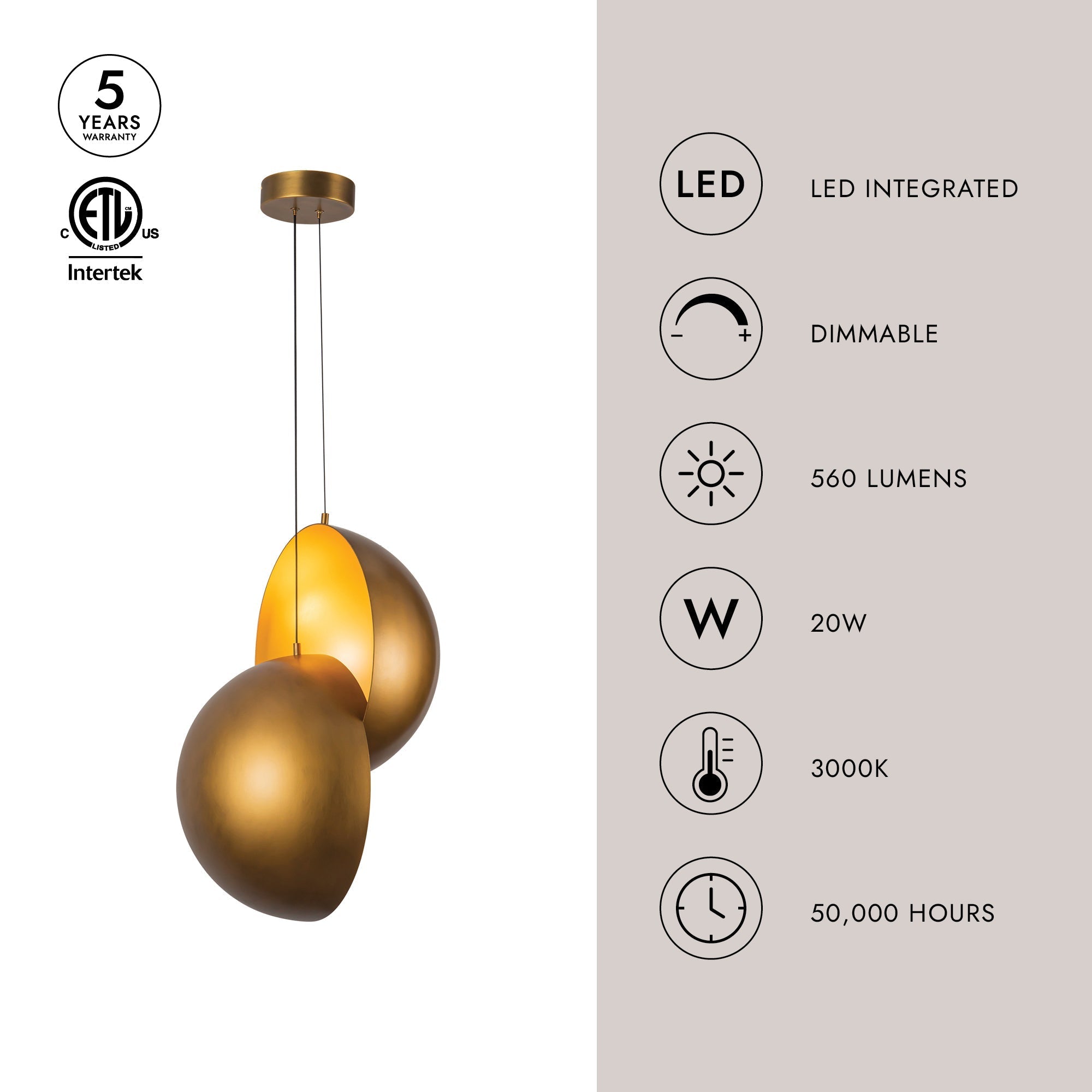 Void 24-in Pendant