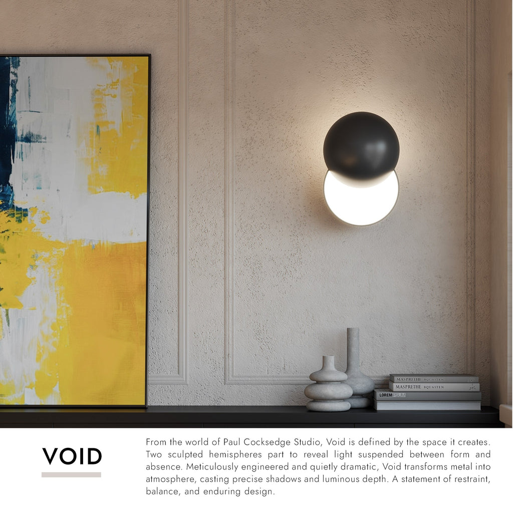 Void 12-in Wall Sconce