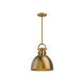 Waldo 11-in Pendant — Aged Gold