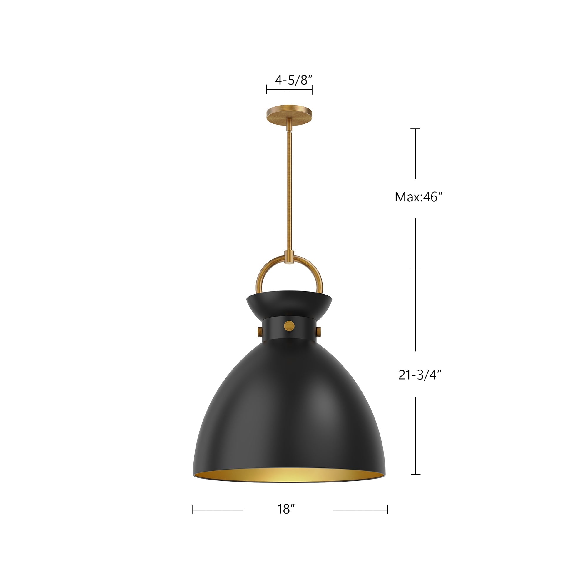Waldo 18-in Pendant